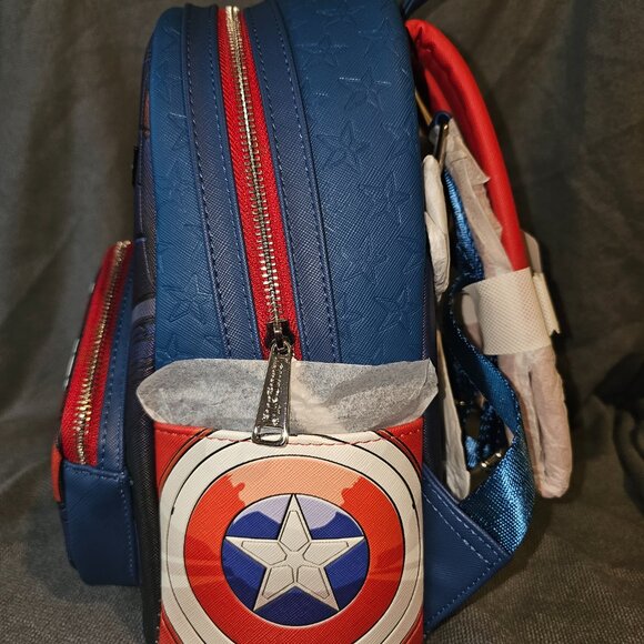 Loungefly Captain America: Brave New World Mini Backpack main image 4